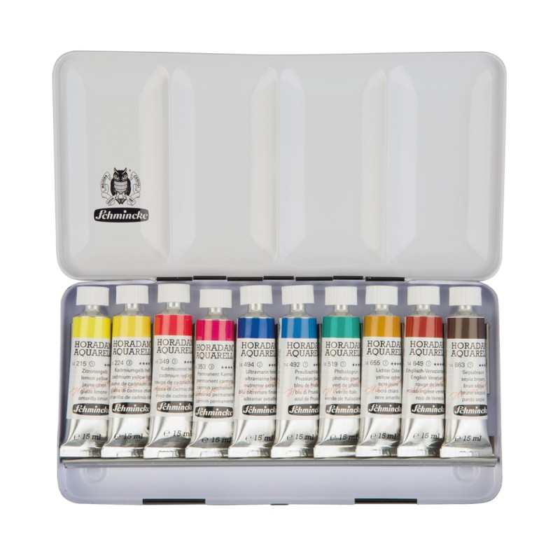 Set Acuarela Tubo 15ml Horadam Schmincke