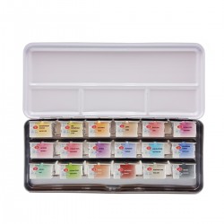 Caja Acuarelas White Nights Pastel | Casa Piera Bellas Artes