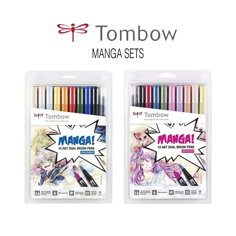 Sets Manga ABT Dual Brush Tombow