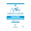 Bloc Dibujo Dessin à Grain Clairefontaine 125g y 180g