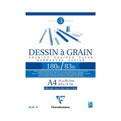 Bloc Dibuix Dessin à Grain Clairefontaine 125g i 180g