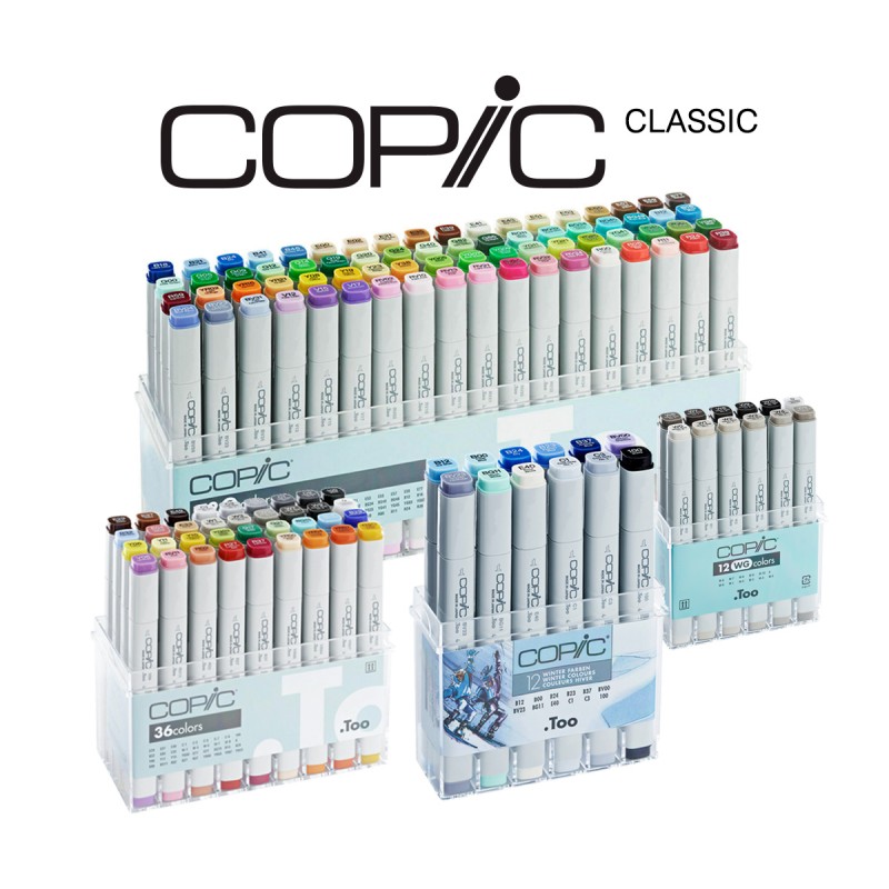 Set Rotuladores Copic Classic
