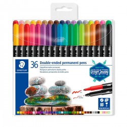 Set Retoladors Permanents Doble Punta Staedtler