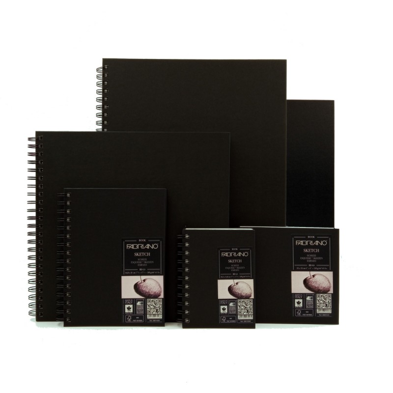 Bloc Sketch Fabriano Book con Espiral 110g