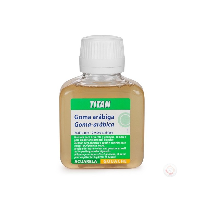 Goma Arábiga Titan Acuarela Y Gouache