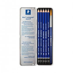 Caixa Llapis Aquarel·lables Mars Lumograph Aquarelle Staedtler