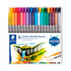 Set Rotuladores Doble Punta Staedtler