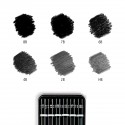 Set Lápices Grafito Mars Lumograph de Staedtler