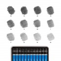 Set Lápices Grafito Mars Lumograph de Staedtler