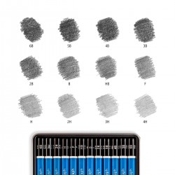 Set Llapis Grafit Mars Lumograph de Staedtler