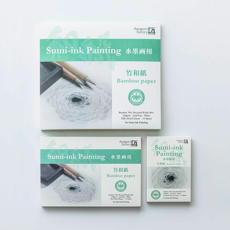 Bloc Bambú Sumi-ink Painting Awagami 250G