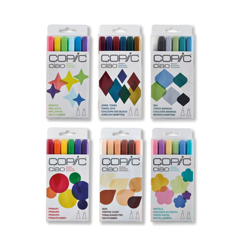 Set 6 Copic Ciao Blister