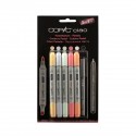 Set Copic Ciao 5+1 Tonos Pastel