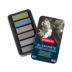 Set barras grafito Graphite XL Derwent | Casa Piera Bellas Artes