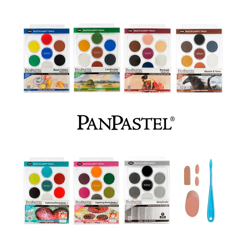 Sets 7 PanPastel + Sofft Tools