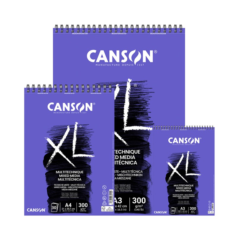 Bloc XL Mix Media Canson Amb Espiral