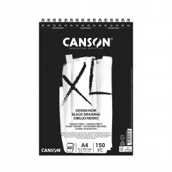 Bloc XL Dessin Noir Canson Con Espiral