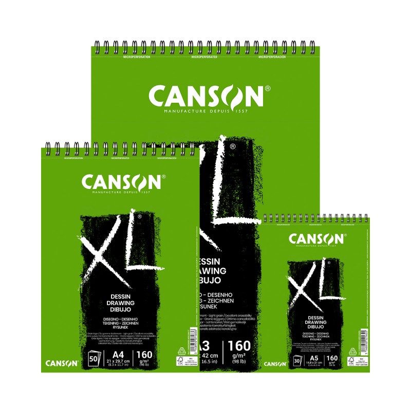Bloc XL Dessin Canson Amb Espiral