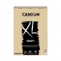 Bloc XL Kraft Canson Amb Espiral