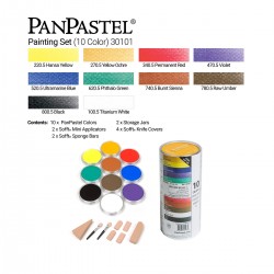 Sets 10 PanPastel + Sofft Tools