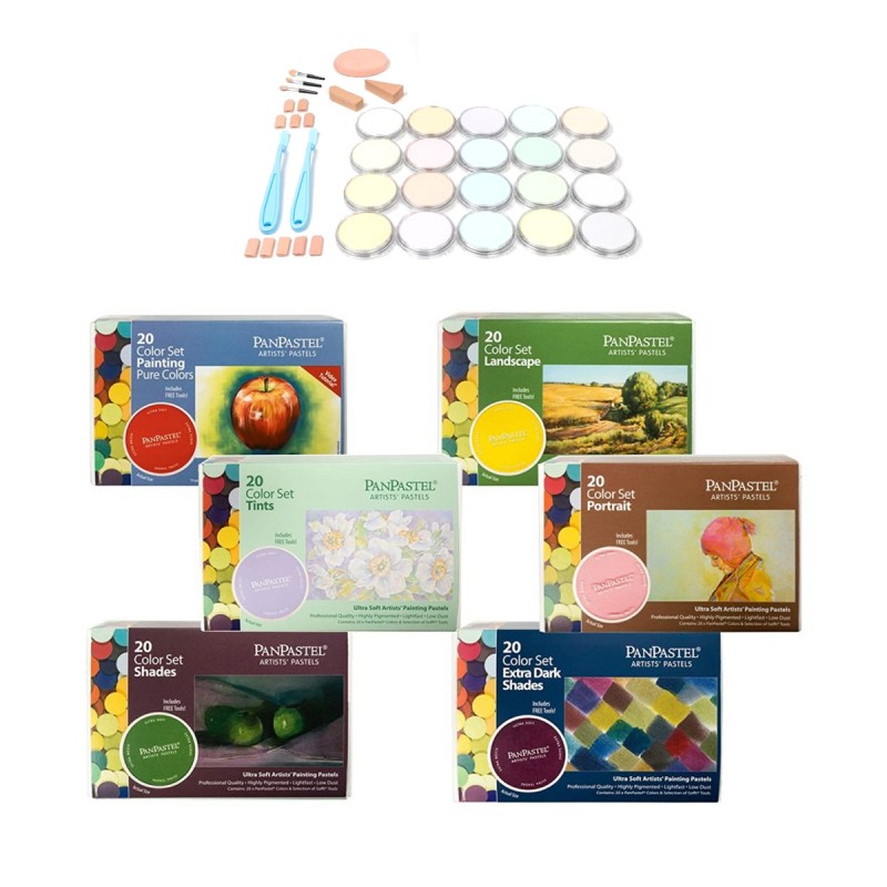 Set 20 PanPastel + Strumenti Sofft