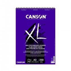 Bloc XL Fluid Mixed Media Canson Con Espiral