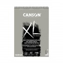 Bloc XL Multitècniques Seques (Color Gris) Canson Amb Espiral