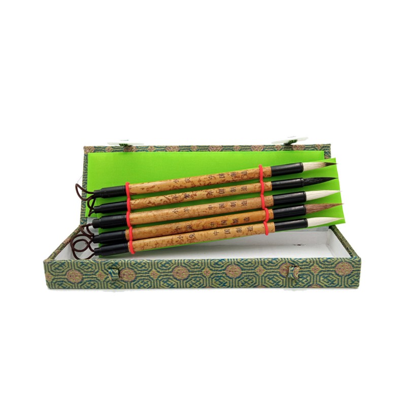 Set Pinceles Conejo Teñido Sumi-e Ami 577056