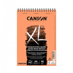 Bloc XL Croquis Extra Blanco Canson Con Espiral