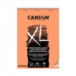 Bloc XL Croquis Extra Blanc Canson Amb Espiral