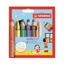Set Llapis Woody Stabilo 3 en 1