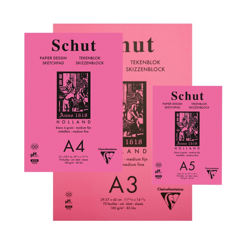 Schut Blocco da disegno Clairefontaine