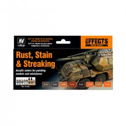 Set Modelcolor Rust Stain Vallejo