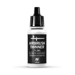 Airbrush Thinner Diluyente Aerografo 17ml Vallejo | Casa Piera