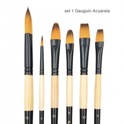 Set Pinzells Sintètics Aquarel·la Gauguin