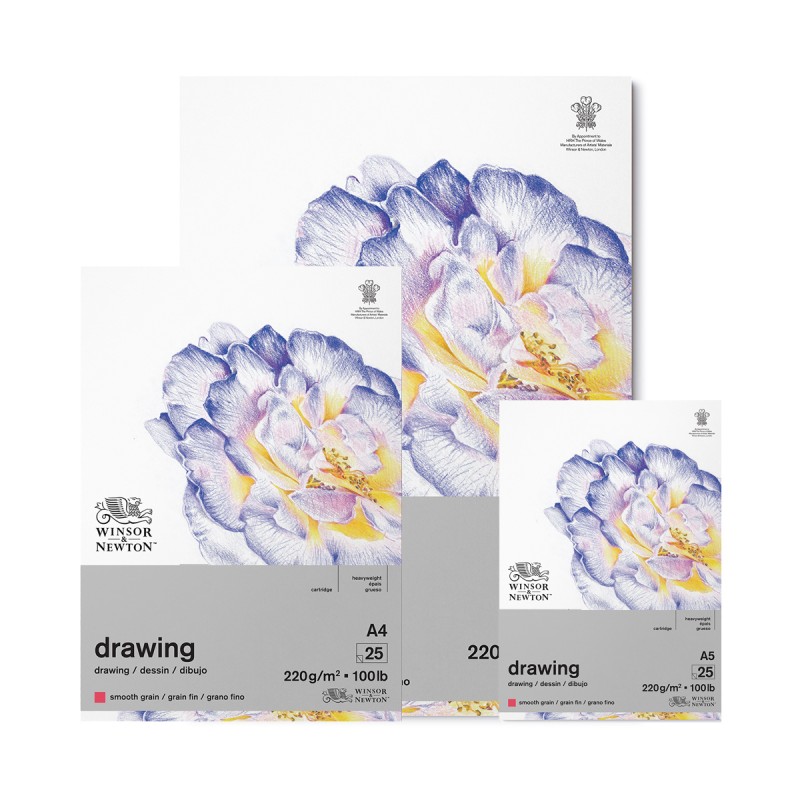 Bloc Dibujo Winsor & Newton 220G Encolado