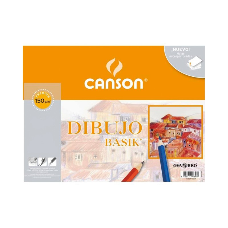 Carta da disegno Basik Canson 150G