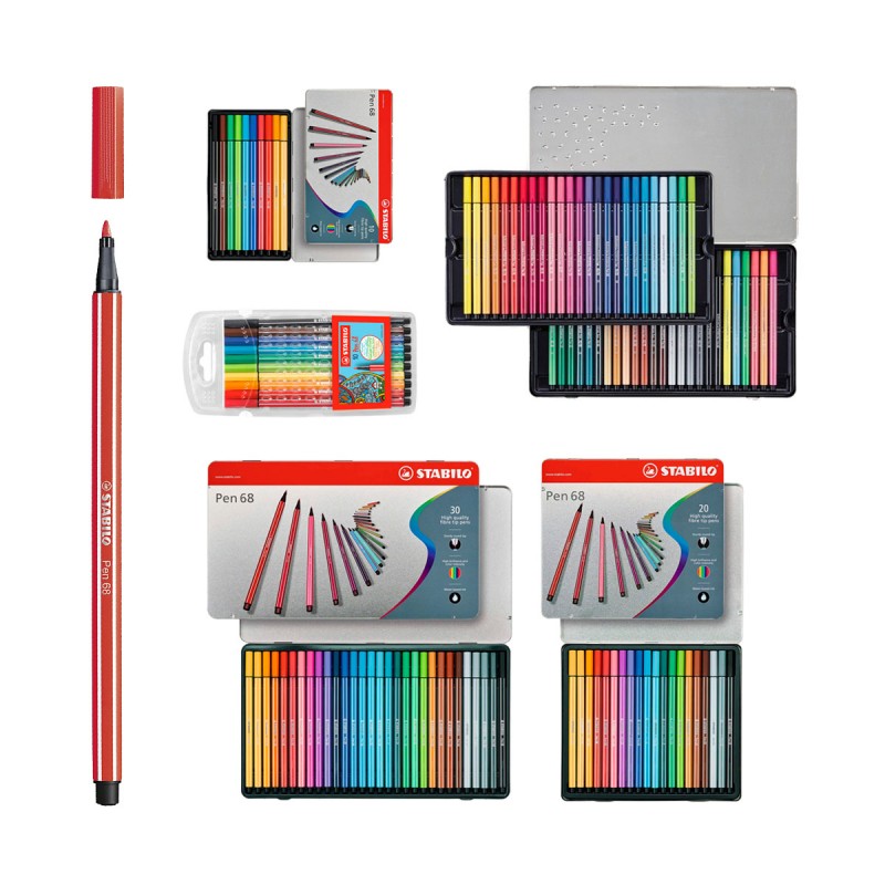 Penna 68 Set di pennarelli Stabilo