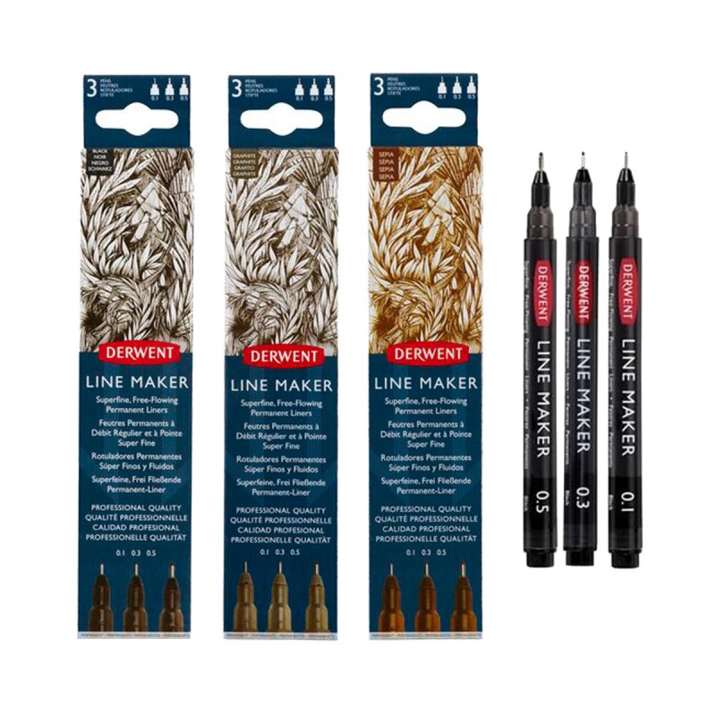 Set 3 Line Maker Derwent