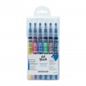 Set 6 Ink Brush Sennelier