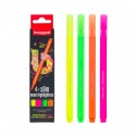 Set Retoladors Fluorescents Fins Bruynzeel