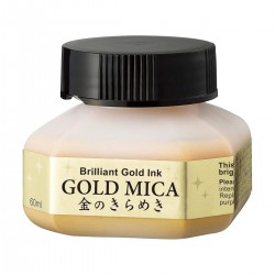 Tinta Gold Mica 60ml Kuretake | Casa Piera Bellas Artes Barcelona