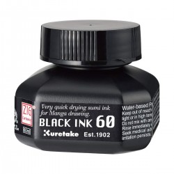 Tinta Black Ink Kuretake | Casa Piera Bellas Artes Barcelona