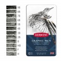 Sets 12 Llapis Grafit Graphic Derwent
