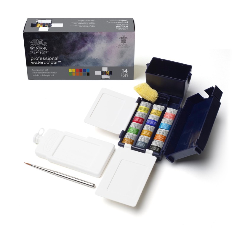 Caja de Exterior Acuarela Profesional Winsor&Newton