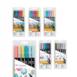 Set Rotuladores ABT 6 Tombow| Casa Piera Bellas Artes Barcelona