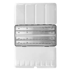 Scatola vuota in metallo per acquerello Mungyo