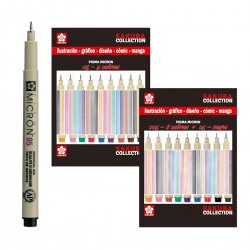 Sets Pigma Micron Colores Sakura | Casa Piera Bellas Artes Barcelona