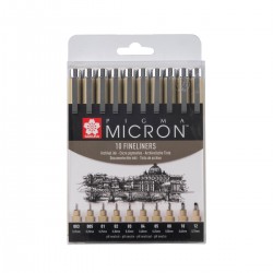 Set 10 Pigma Micron Sakura