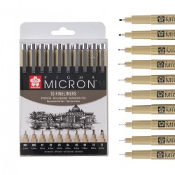 Set 10 Pigma Micron Sakura | Casa Piera Bellas Artes Barcelona